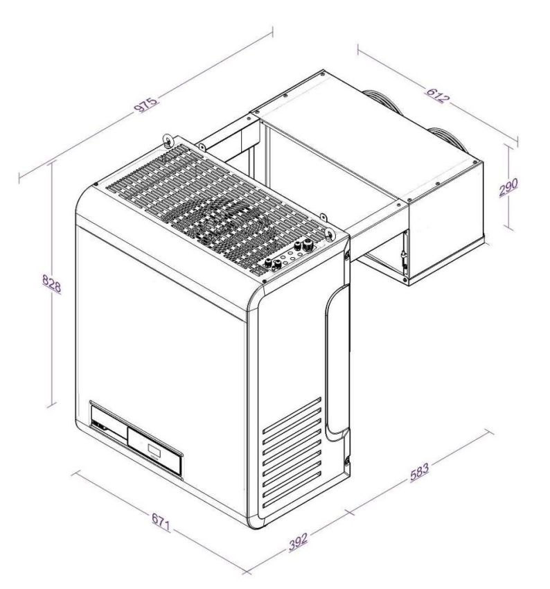 KÜHLAGGREGATE HUCKEPACK 13,2-27,6 M3 MIT ONLINE-ANBINDUNG