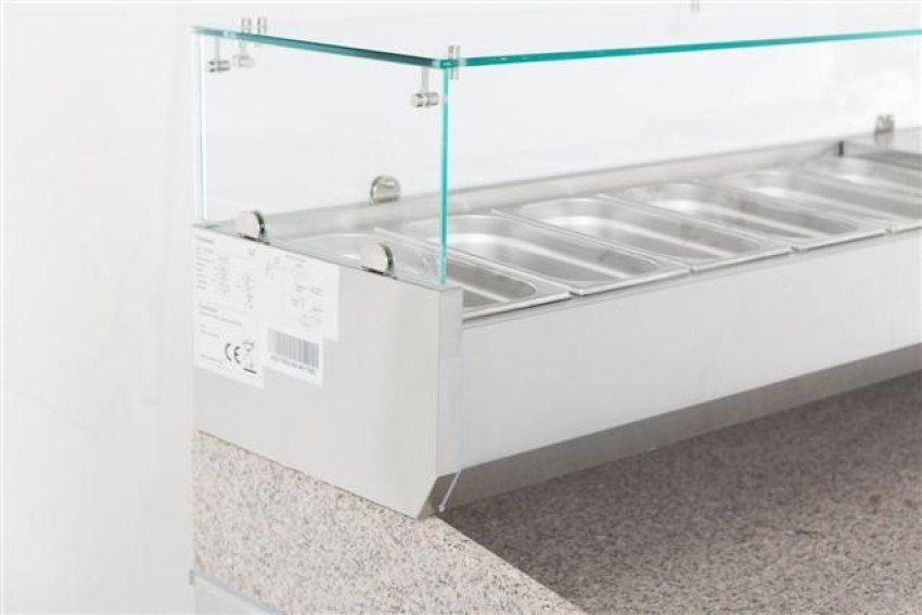 AUFSATZVITRINE 1/3 GN x 4