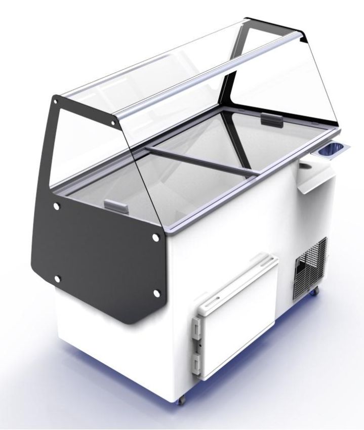 SPEISEISVITRINE IBIZA 8X5 LTR