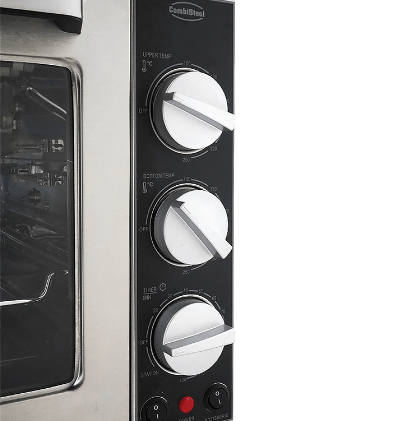 ELEK. KONVEKTIONSOFEN MIT DREHSPIEßFUNKTION