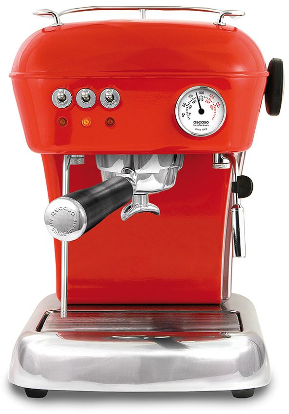 Ascaso Dream ZERO Rot matt Siebträgermaschine Ascaso Dream ZERO Rot matt Siebträgermaschine