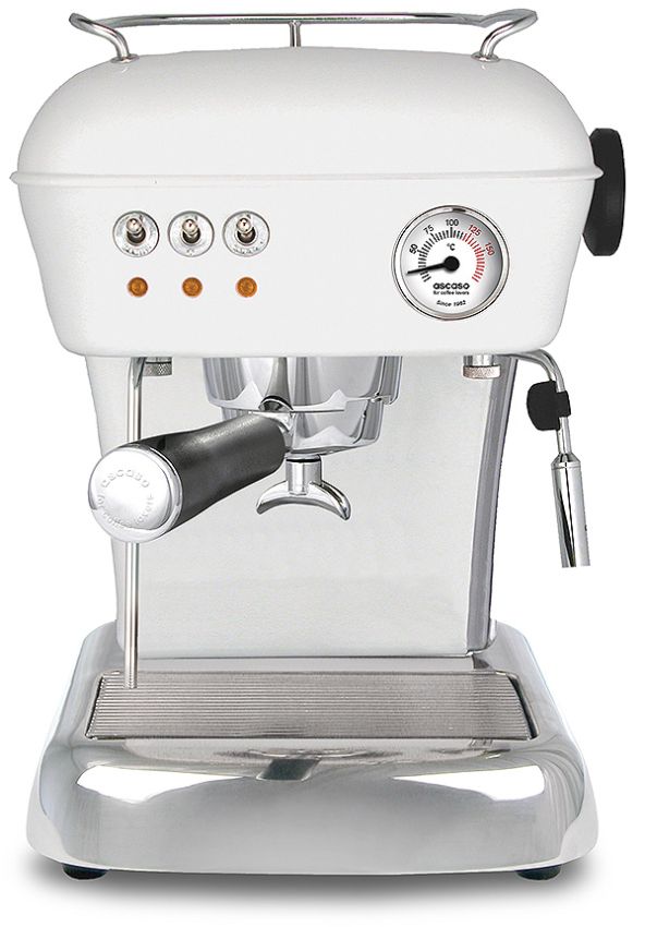 Ascaso Dream ZERO Weiß matt Siebträgermaschine