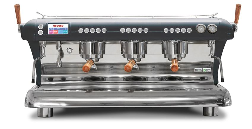 Ascaso Big Dream - 3 Gruppen Siebträger Espressomaschine - Schwarz Ascaso Big Dream - 3 Gruppen Siebträger Espressomaschine - Schwarz