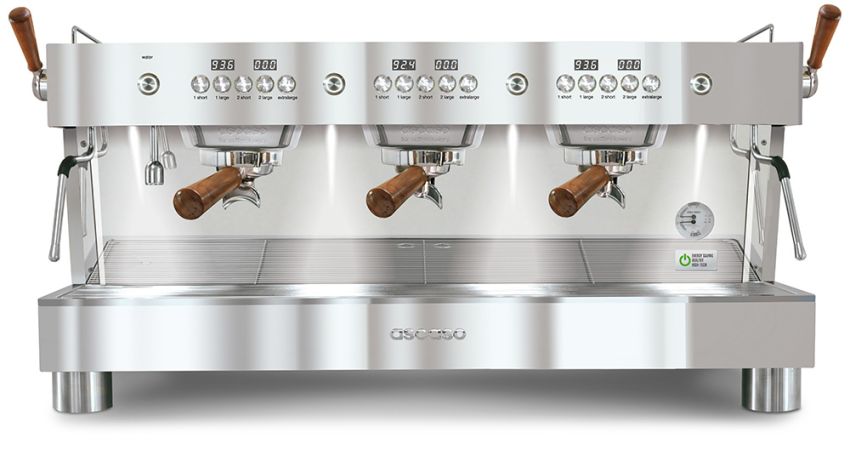 Ascaso Barista T PLUS - 3 Gruppen Siebträger Espressomaschine - INOX