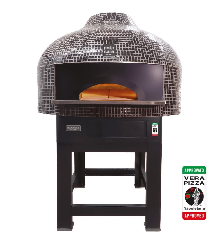 CRATOS Pizzaofen Mosaik für 9x 30cm Pizzen - Elektrisch 400 Volt - Temp. Max 515 °C CRATOS Pizzaofen Mosaik für 9x 30cm Pizzen - Elektrisch 400 Volt - Temp. Max 515 °C