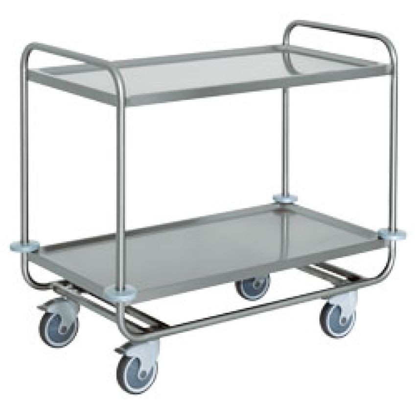Servicewagen 2 Ebenen - 150 kg pro Ablage