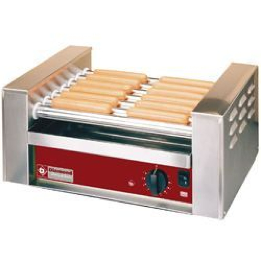 Elektro Würstchengrill mit 7 Rollen