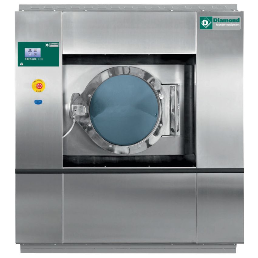 Waschmaschine 30 kg - TOUCH SCREEN, "Inox"