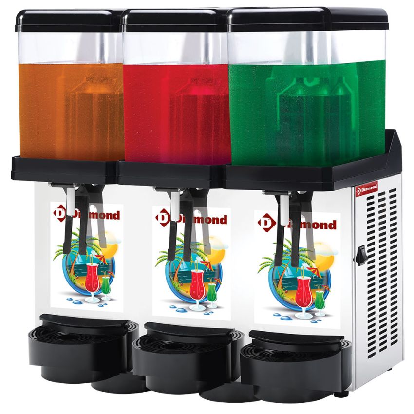 Getränke-Dispenser, 3x 12 Lt.