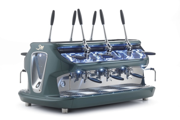 La San Marco LEVA V6 - 6 Gruppig - Espressomaschine - V2A Boiler