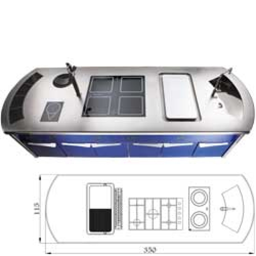 "Piano Chef" Mittelherdanlage 3500