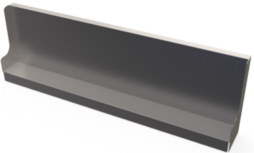 Winkelplatte 630 x 80 x 200h