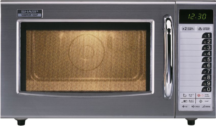 Sharp PROFI Mikrowelle R-15 AT