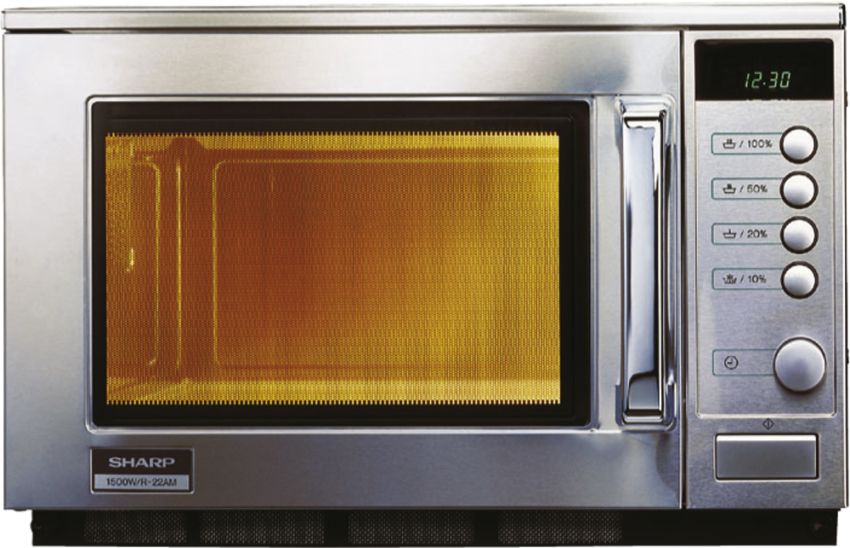 Sharp PROFI Mikrowelle R-25 AM