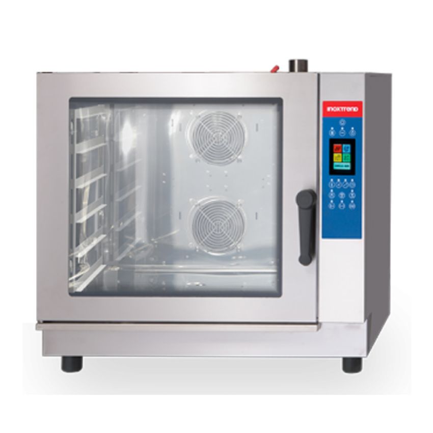 Inoxtrend Gas Kombidämpfer 6x 1/1 GN + 60x40 mit Touch Screen - B 950 x T 790 x H 870