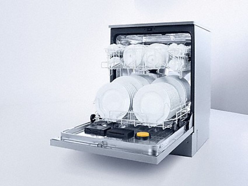 Miele Universal PFD 407 U DOS [WB Hygiene Plus] LW Unterbau-Frischwasser-Spülmaschine 50x50 weiß, mit Körben