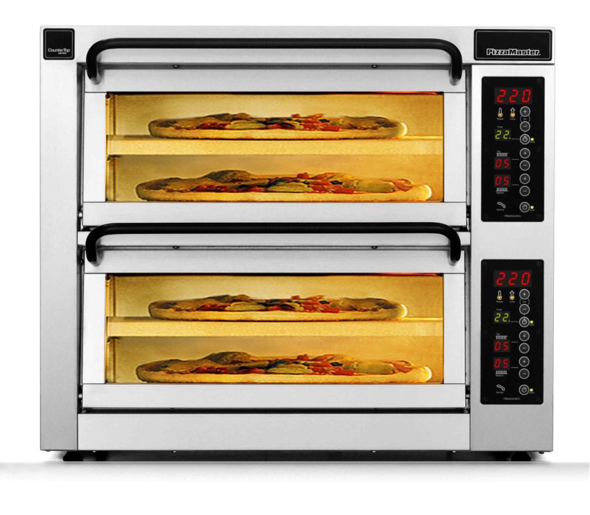 Pizzaofen PizzaMaster PM 552 ED ≤ 4x 52 cm Pizzen - 500°C - Doppelkammer