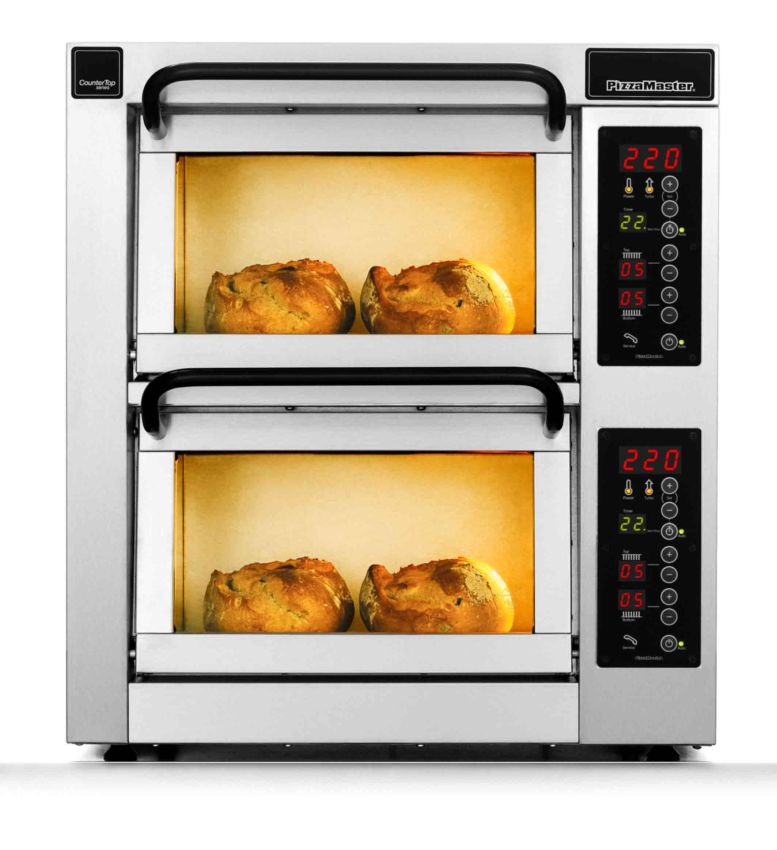 Pizzaofen PizzaMaster PM 352 ED ≤ 4x 34 cm Pizzen - 500°C - Doppelkammer