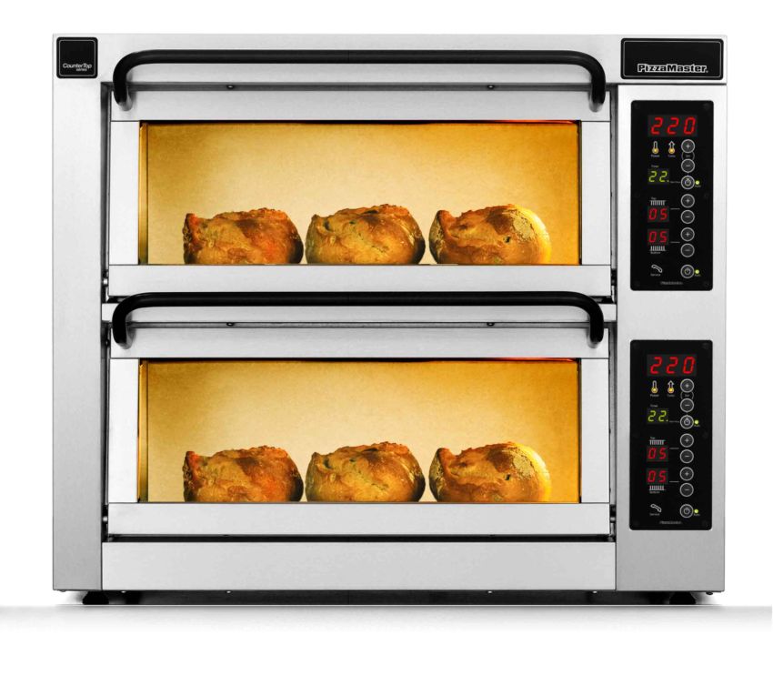 Pizzaofen PizzaMaster PM 552 ED ≤ 4x 52 cm Pizzen - 500°C - Doppelkammer