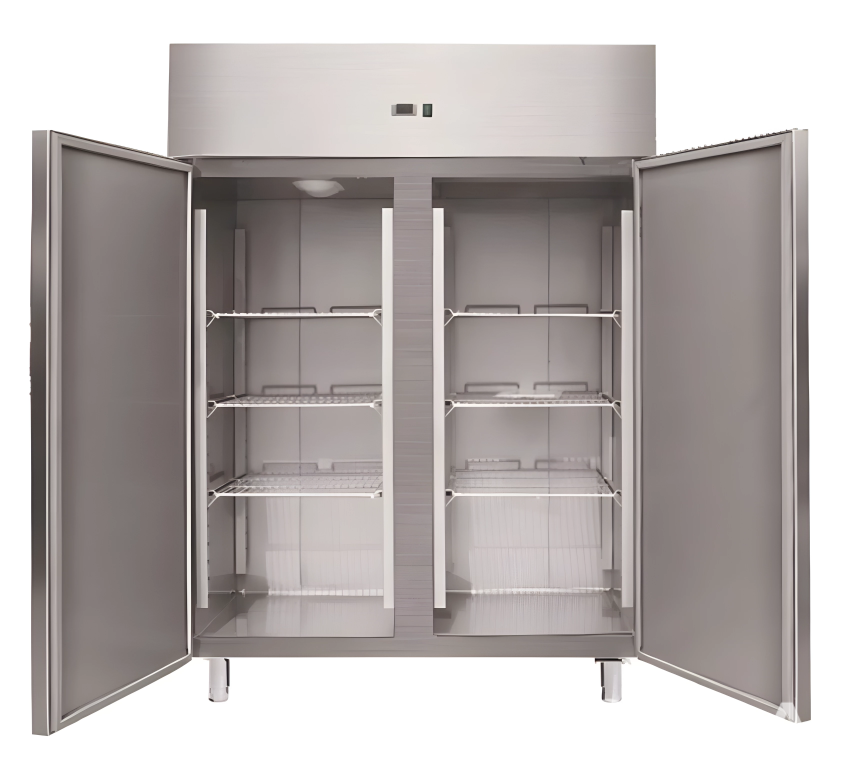 Edelstahl Umluft Tiefkühlschrank THL1180BT PROFI 1200 - Iso 60mm -18° bis -22° C