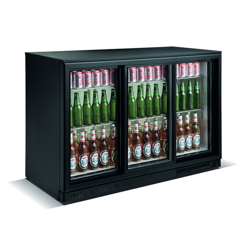 SKW Flaschenkühlschrank - Barkühlschrank 338 Liter Temp. +2° bis +10° C, TSC3E90BS SKW Flaschenkühlschrank - Barkühlschrank 338 Liter Temp. +2° bis +10° C, TSC3E90BS