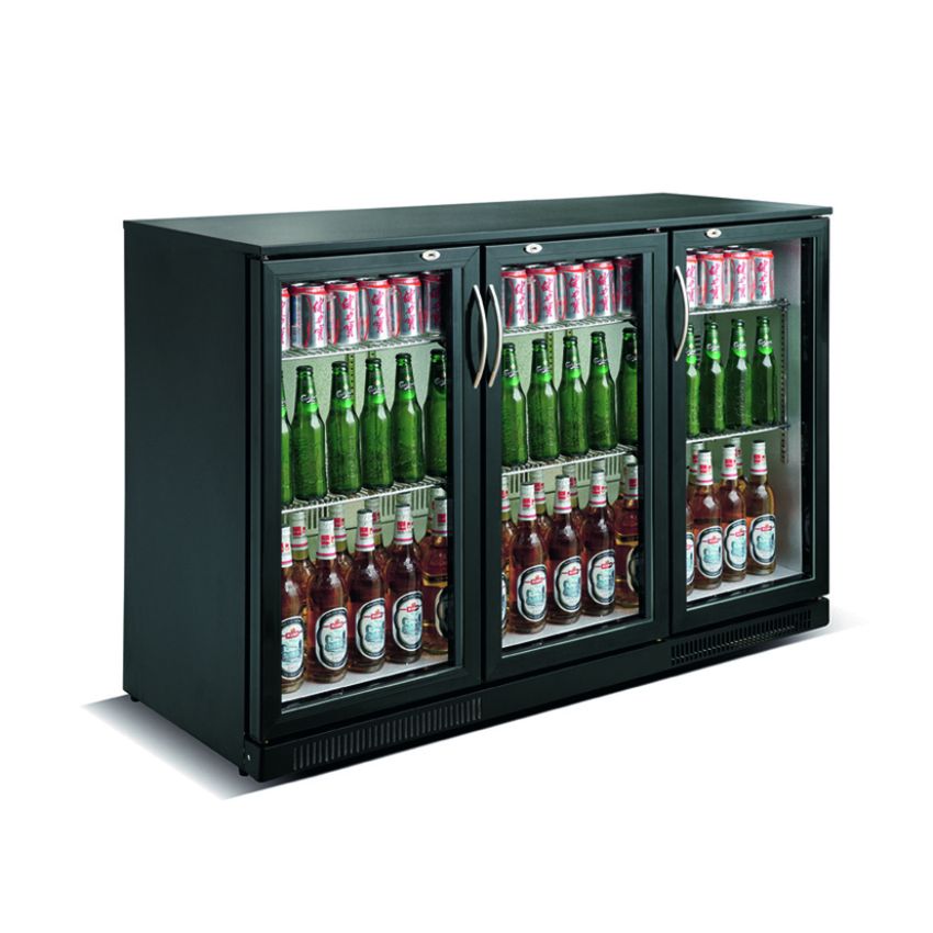 SKW Flaschenkühlschrank - Barkühlschrank 338 Liter Temp. +2° bis +10° C, TSC3E90B SKW Flaschenkühlschrank - Barkühlschrank 338 Liter Temp. +2° bis +10° C, TSC3E90B