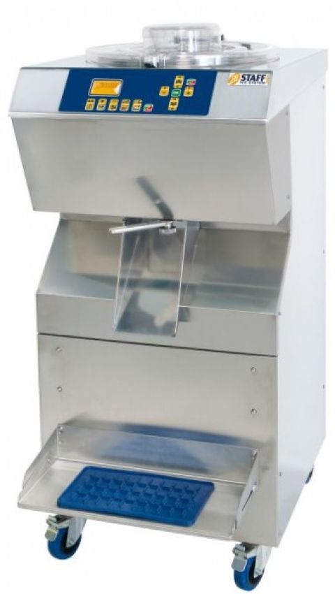 Eiscrememaschine 400 V, auto., vertik. Turbine, 150 L/Std. - Programmierbar