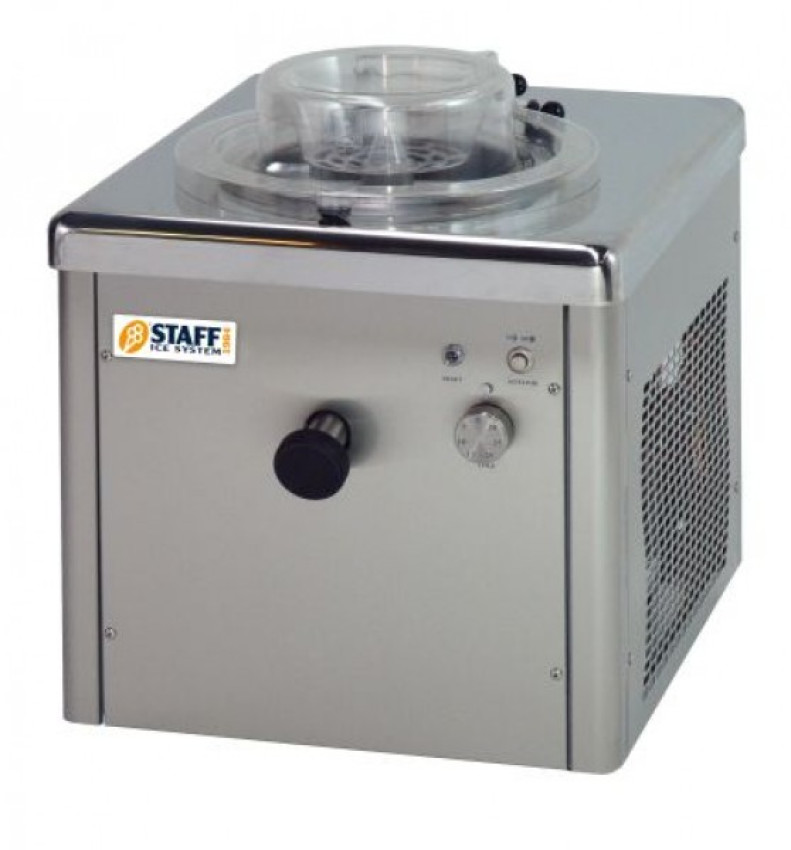 Eiscrememaschine, auto., vertik. Turbine, Tischmodell, 10 L/Std.