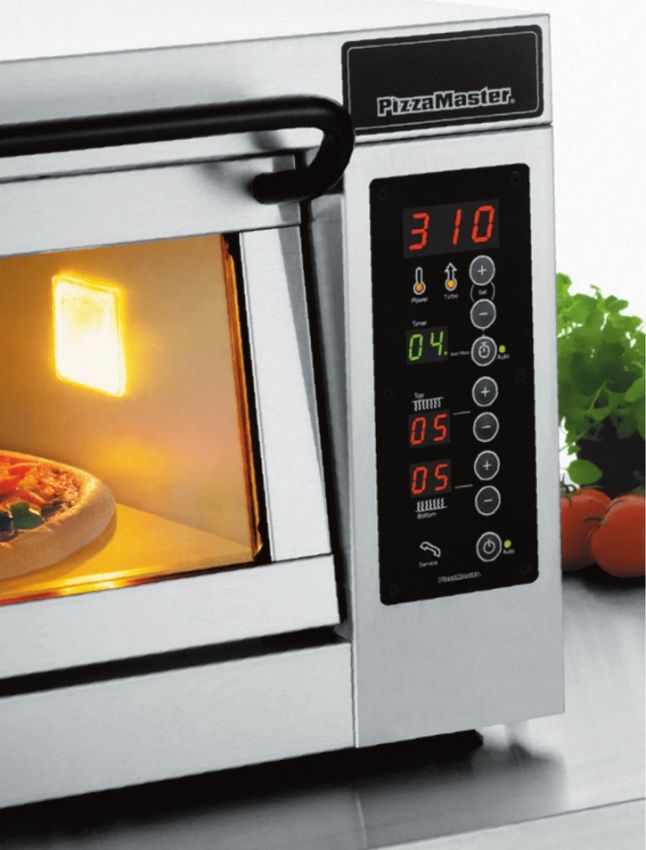 Pizzaofen PizzaMaster PM 402 ED ≤ 4x 40 cm Pizzen - 500°C - Doppelkammer