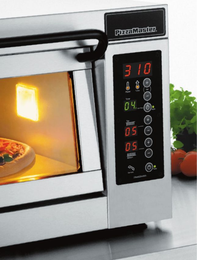 Pizzaofen PizzaMaster PM 401 ED ≤ 2x 40 cm Pizzen - 500°C - Einzelkammer