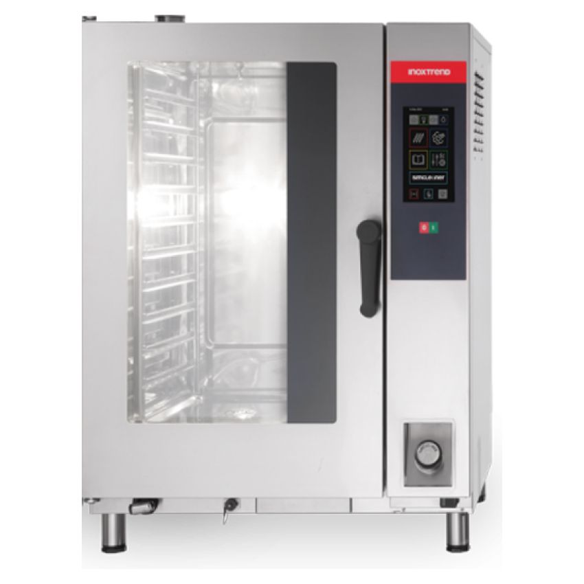 Inoxtrend Gourmet Kombidämpfer 10x 1/1 GN mit Touch Screen - B 850 x T 820 x H 1150