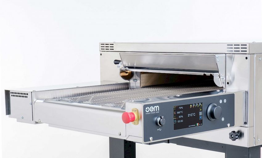OEM TL108LCD Tunnel Pizzaofen - Elektro - Statisch - Touch Screen