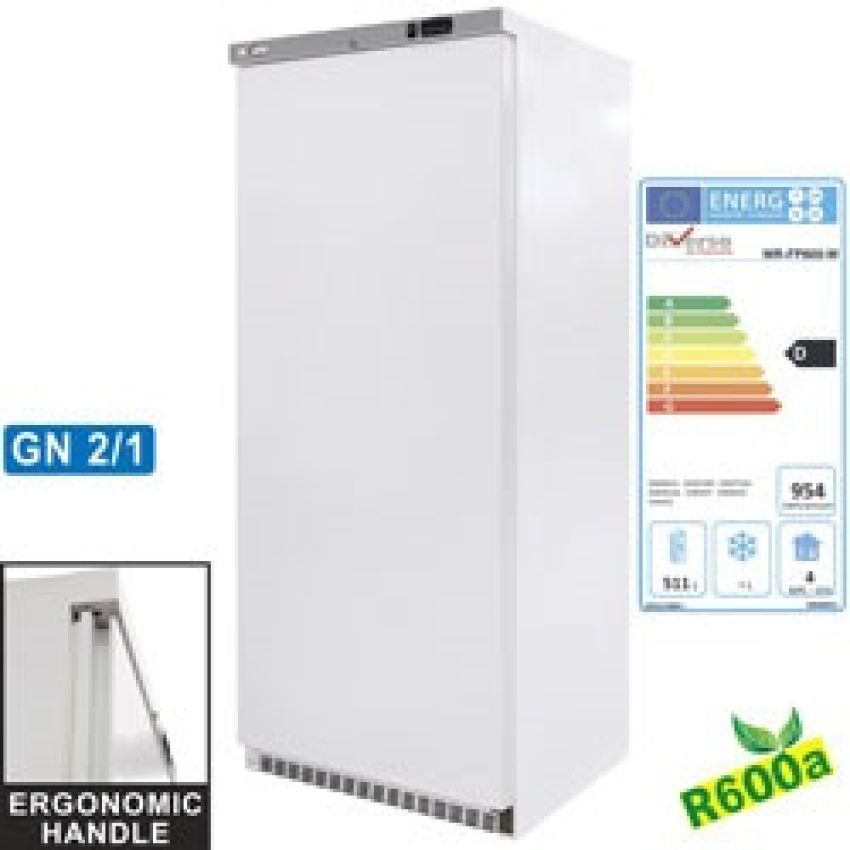 Kühlschrank GN 2/1, belüftet, 600 Liter, Weiss