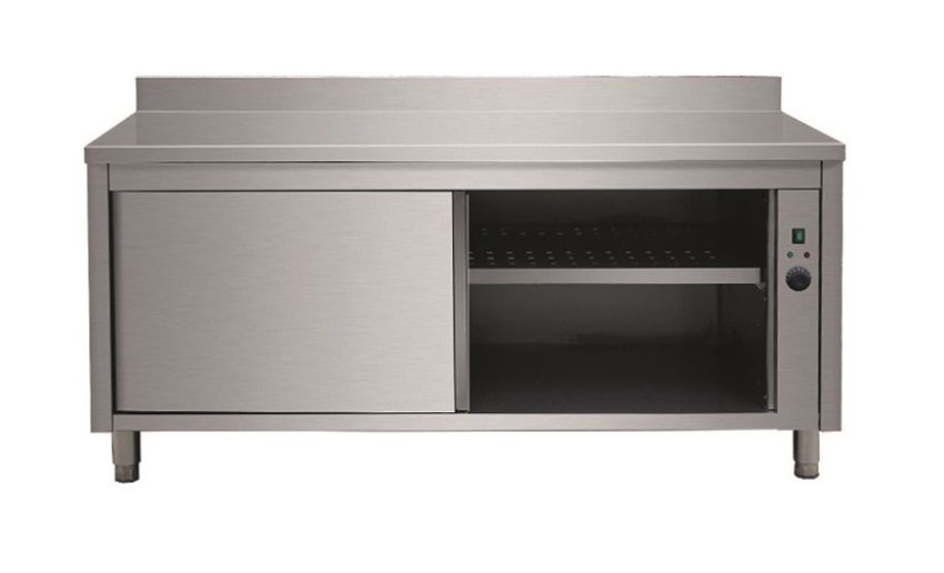 SKW Wärmeschrank mit Aufkantung - BxTxH 1000x600x950 mm