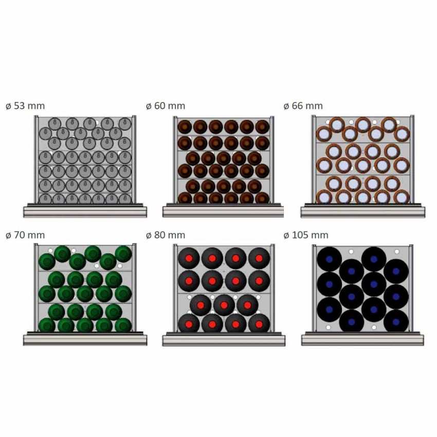 Umluft Barkühltisch PRO Edelstahl - 6 Schubladen, 490 L von 0° bis +7°C Umluft Barkühltisch PRO Edelstahl - 6 Schubladen, 490 L von 0° bis +7°C