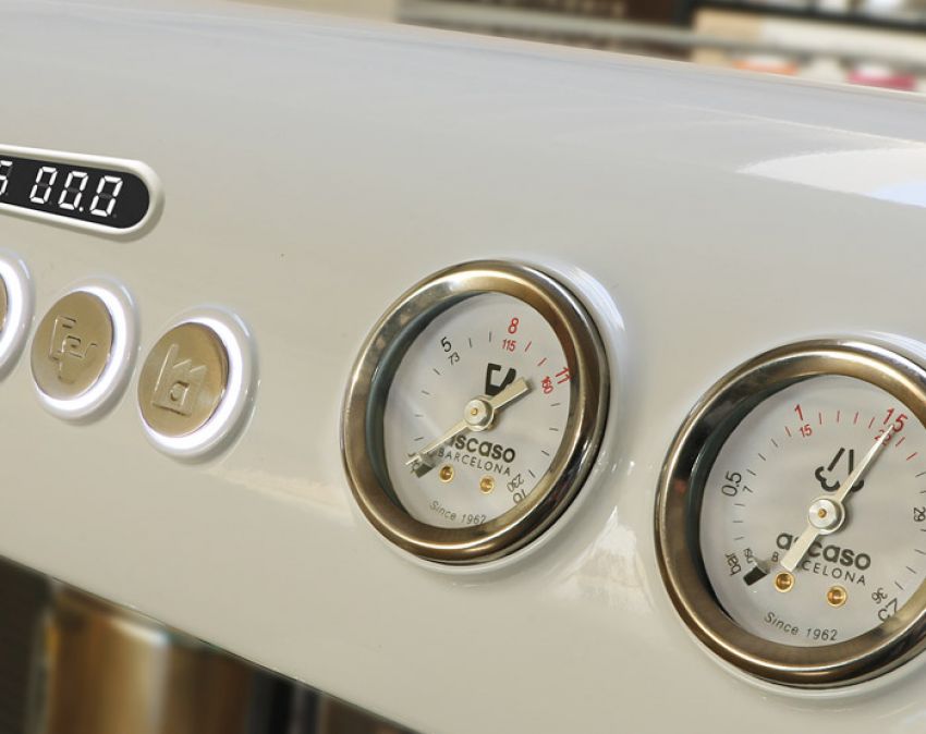 Ascaso Big Dream - 2 Gruppen Siebträger Espressomaschine - Weiß