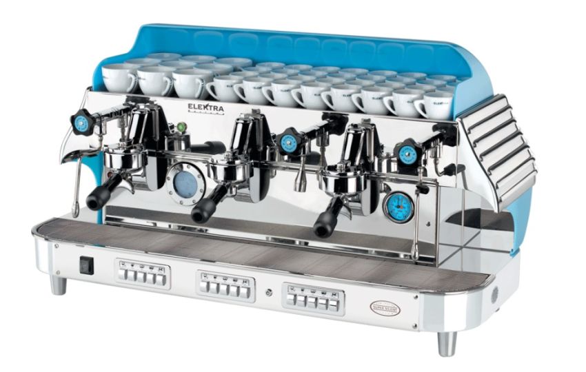 Elektra Barlume Siebträger Espressomaschine 3 Gruppe - elektronisch Elektra Barlume Siebträger Espressomaschine 3 Gruppe - elektronisch