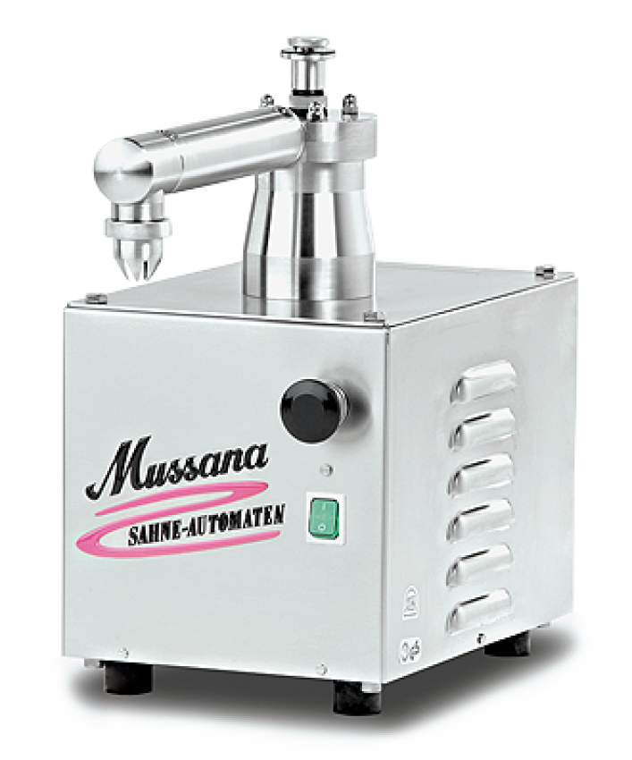 Mussana Mini Backstubengerät Sahnemaschine - 230 V
