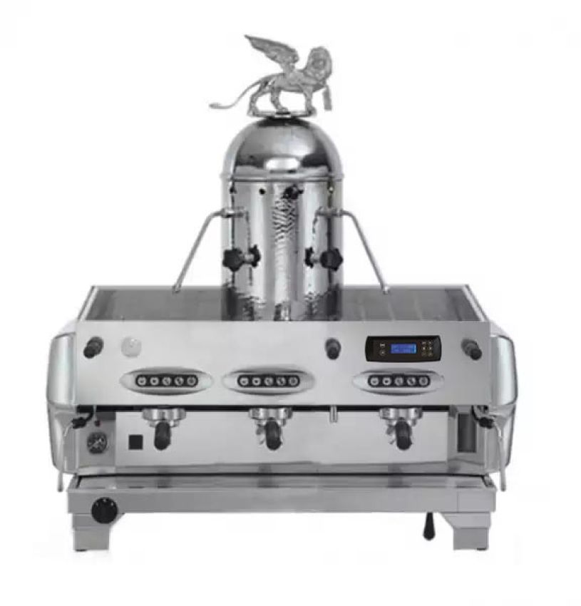 La San Marco TOP 80 PREZIOSA CROMATA - 3 Gruppig - Siebträger-Espressomaschine