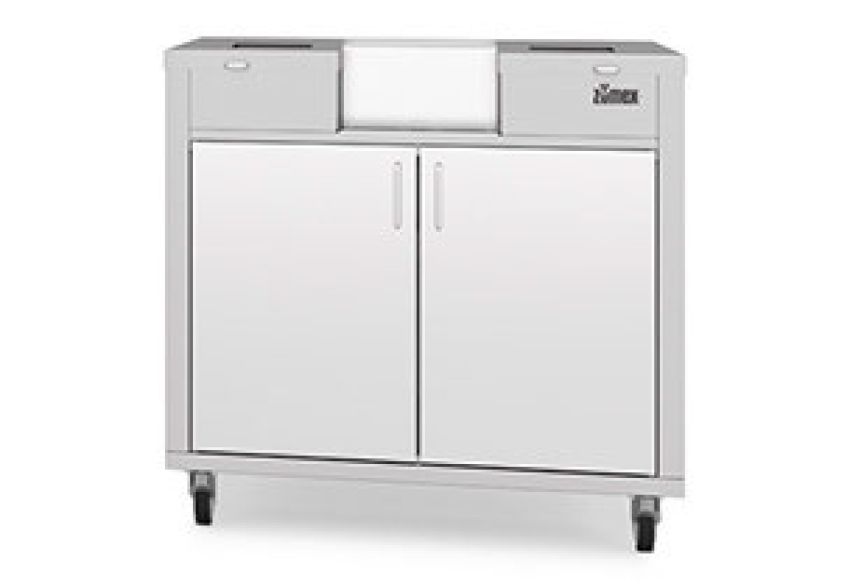 All in One Podium WIDE MIRROR EDELSTAHL