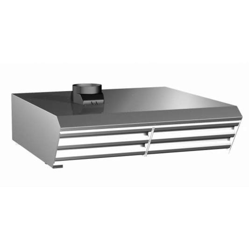 Dunstabzugshaube für Unox 20x GN 1/1 Elektro Kombidämpfer